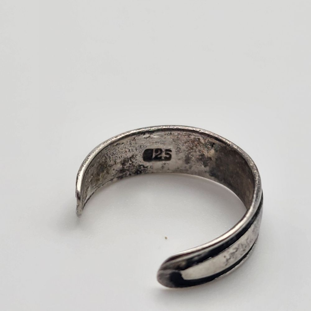 Sterling Silver Adjustable Toe Ring - image 5
